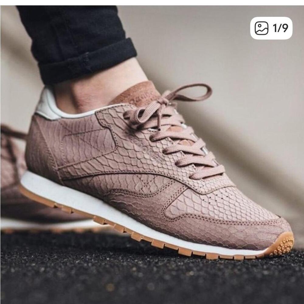 Reebok classic exotic sneakers in